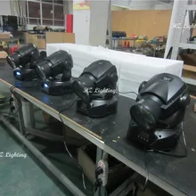 8 шт./партия цена 75 Вт Светодиодный луч движущийся головной свет с точечным/3 призмы/gobos для сценического освещения эффект