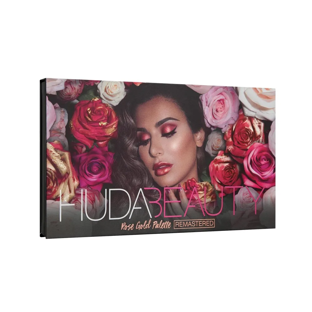 Тени для век Hudas Beauty блестящие тени макияжа палитра долговечные легко носить