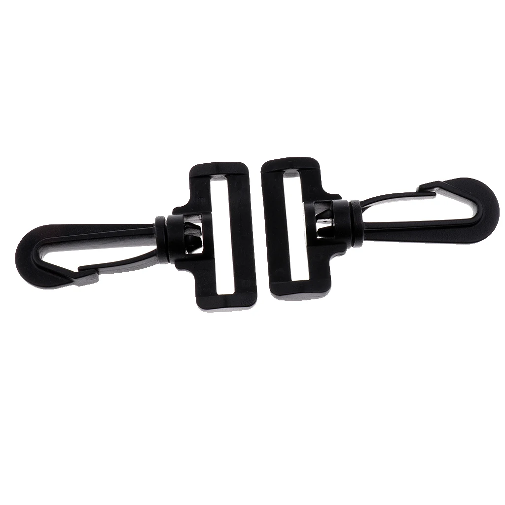 10Pcs 2/2.5/3/3.8mm Plastic Swivel Snap Hooks Buckle Hardware Paracord Outdoor Backpack Straps Webbing Bag Parts Accessories