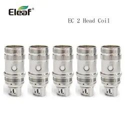 10 шт./алот 100% оригинальный Eleaf EC 2 головки распылитель замена катушки 0.3ом/0.5ом голова подходит для Melo 4 распылитель для IJust 2 танк