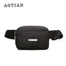 Aotian hombres paquete de la cintura mujeres sólido cremallera cintura alta calidad pecho bolsa de viaje de gran capacidad bolsa masculina bolsos mujer