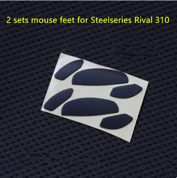 

2 sets/pack 3M PTFE mouse skates mouse feet for Steelseries Rival 310 thickness is 0.7mm for replacement