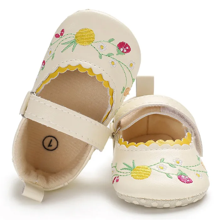 Обувь для маленьких девочек Мэри Джейн Prewalker infantil Princess из искусственной кожи для малышей обувь для малышей Bebe для 0-18 м