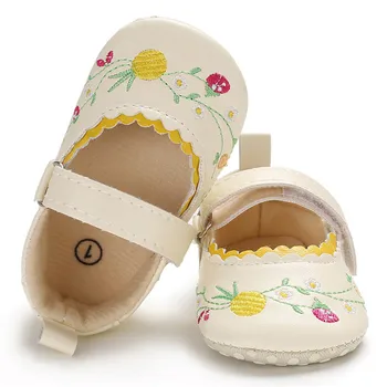 

Baby Girls Mary Jane Prewalker Shoes infantil Princess Pu Leather Toddler First Walkers Bebe Shoes for 0-18M