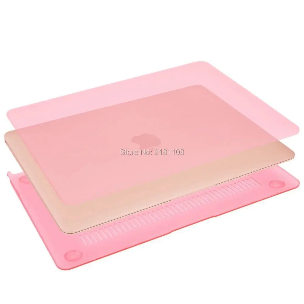 Ультра-тонкий металлический Розовое Золото Блестящий жесткий чехол + клавиатура кожного покрова для Macbook Air 11 13 "Pro retina 12" 15 "A1932 A1706/A1707