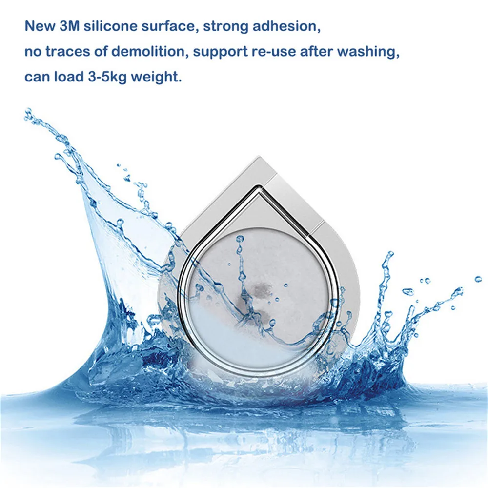 Water Drop Shaped Finger Phone Ring Holder 360 Degree Mobile Phone Holder Stand For Samsung iPhone Type C Universal Cell Phone Water Drop Shaped Finger Phone Ring Holder 360 Degree Mobile Phone Holder Stand For Samsung iPhone Type C Universal Cell Phone