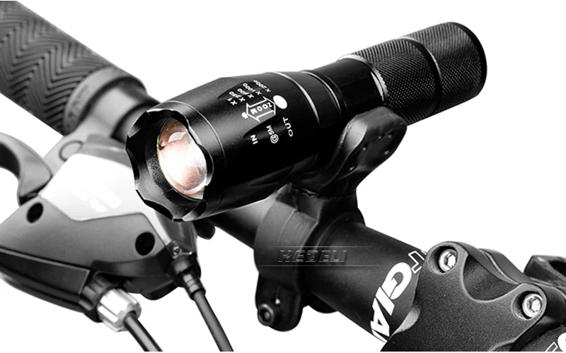Мощный светодиодный светильник-вспышка CREE XML T6 XM-L2 фонарь перезаряжаемый масштабируемый водонепроницаемый AAA или 18650 батарея лампа ручной светильник фонарь