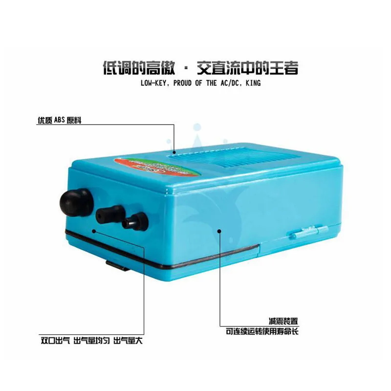1,5 В батарея работает ультра тихий аквариум воздушный насос одна розетка, Кислород воздушный насос аквариум воздушный компрессор