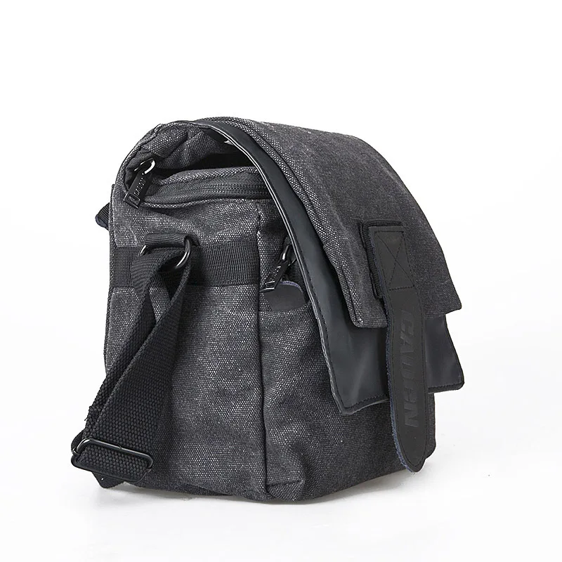 

Camera Canvas Messenger Bag Travel Outdoor Dust-proof Waterproof Shoulder Bags with Shockproof Liner for Canon 6D Sony Nikon