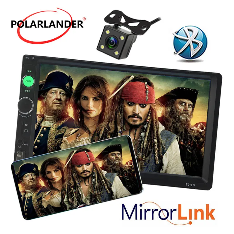 2 DIN Car Stereo MP5 car Radio in Dash HD Touch Screen USB/TF/AUX/FM Mirror Link radio cassette player autoradio auto tapes