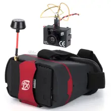 Free shipping FX 797T Wireless Camera Auto Search Drone Race Monitor FPV Goggles Video Glasses
