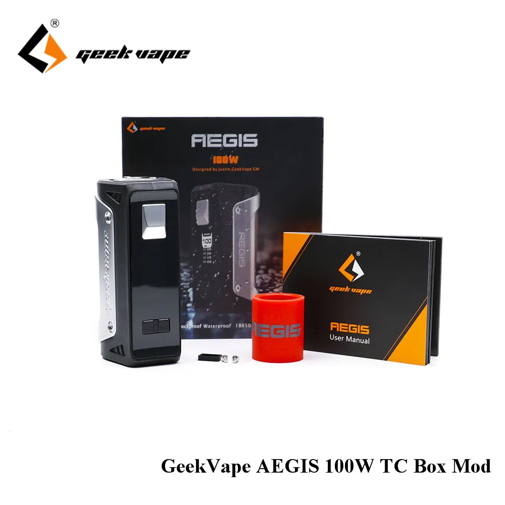 Original GeekVape AEGIS 100W TC Box Mod IP67 Grade the Most Robust font b Vape b