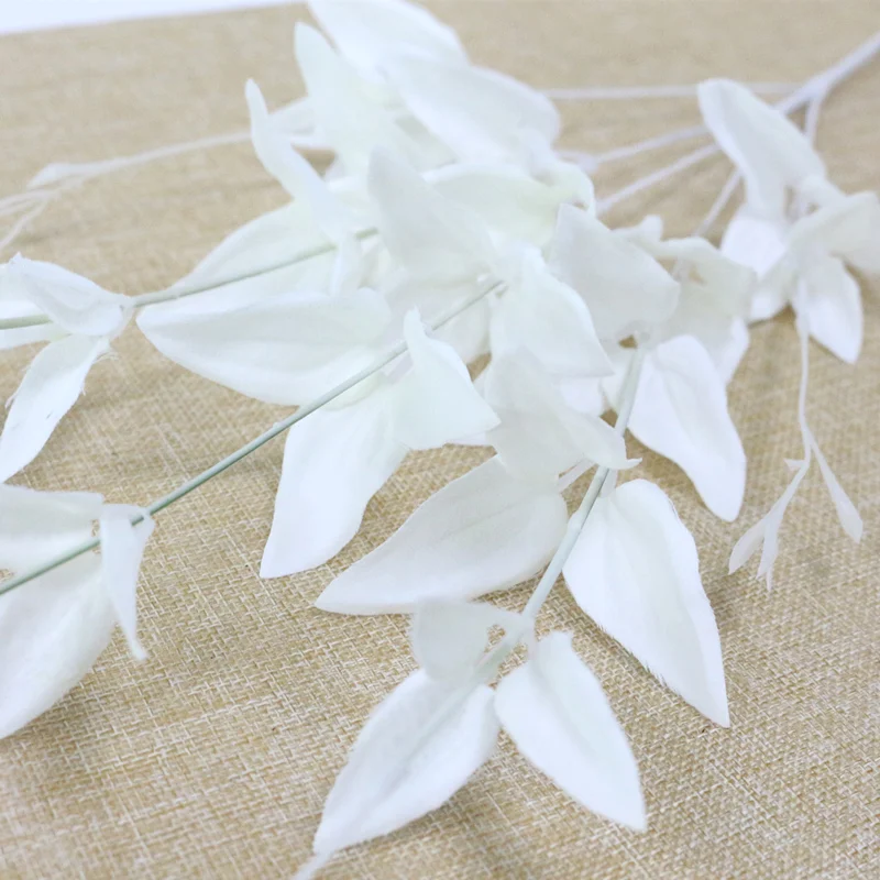 JAROWN Artificial Plant Simulation Green Leaves Flower Arrangement Decor Accessories For Wedding Decoration Home Office Decor (1)