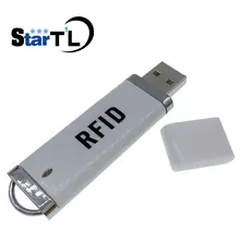 125 кГц радиометка USB ID Читатель Бесконтактный Смарт EM карты ID Reader Портативный играть и Подключите Win8/Android/OTG Поддержка R60D