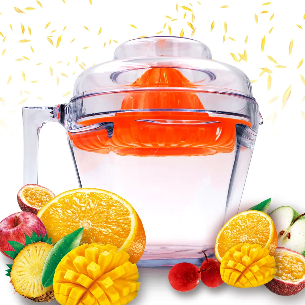1Pcs Household Manual Fruit Citrus Press Orange Lemon Juicer Bottle