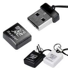 Binmer Белый Мини Супер Скоростной USB 2,0 Micro SD/SDXC TF кард-ридер адаптер Nov 16
