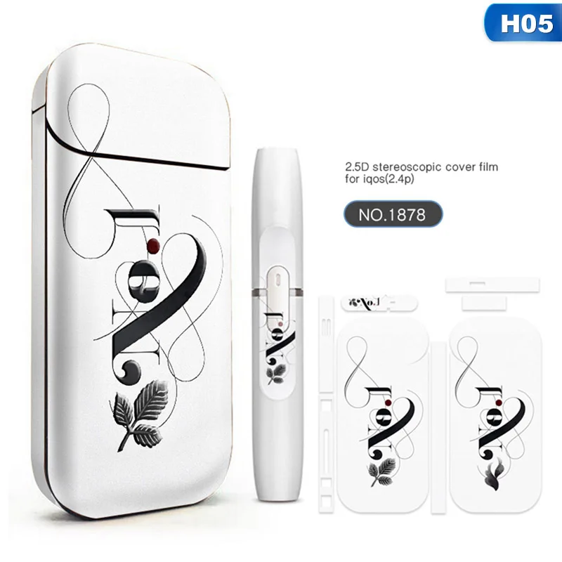 18 Colors 3M High Quality Printing Decorative Stickers Skin Suitable For IQOS 2.4 Plus Skin Sticker Protective Cover 18 Colors 3M High Quality Printing Decorative Stickers Skin Suitable For IQOS 2.4 Plus Skin Sticker Protective Cover