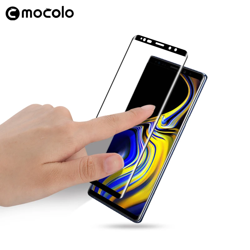 Для samsung Note 9 Защита экрана Mocolo S8 S8 Plus Note 8 роскошное закаленное стекло с закругленными краями 9H 3D для samsung S9 S9 Plus