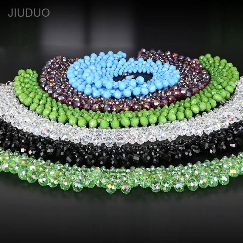 

Trend colorful necklace for women Colorful crystal necklaces with ston Stylish crystal or stone jewelry made of crystal or stone