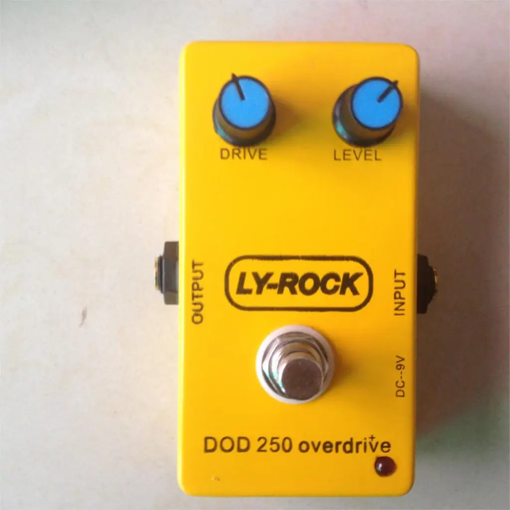 DIY MOD DOD 250 Педальный Overdrive Diatortion электрическая гитара усилитель звуковых эффектов