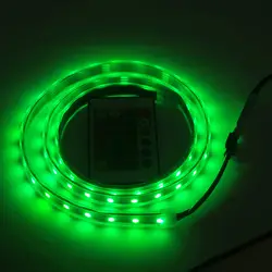 Магнитная USB RGB LED 5050 полосы с подсветкой Клейкие ленты 1 м Дистанционное управление Водонепроницаемый полосы света Декор лампы для