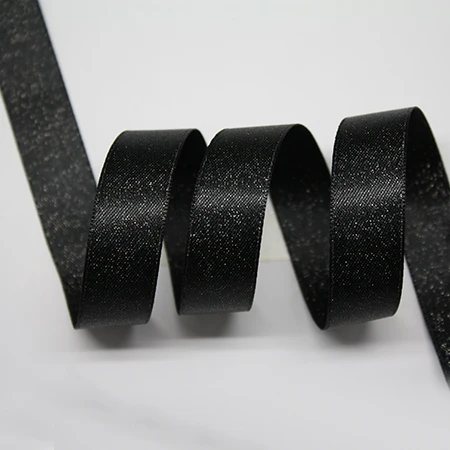 YAMA Silver Purl Satin Ribbon 19 22 25 38 mm 3/4