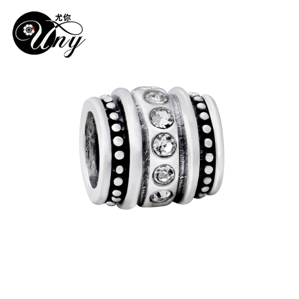 UNY Vintage Unique Beads DIY European bead Fit Pandora charm bracelet