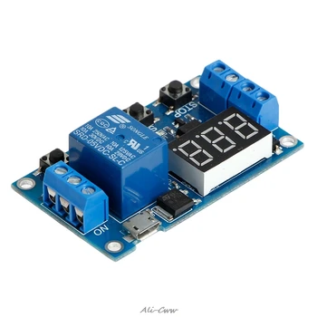 

6-30V Relay Module Switch Trigger Time Delay Circuit Timer Cycle Adjustable S929