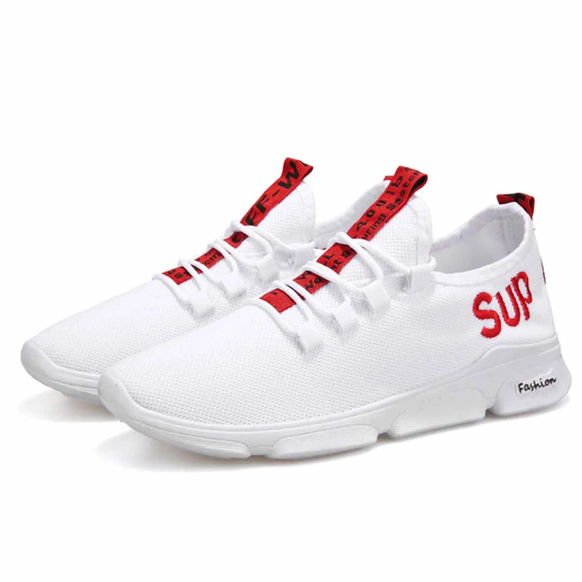 

Men Casual Brand Trend Shoes Men Breathable Low Top Soft Weave Mesh Sports Casual Sneakers Outdoor Slip-On Comfortable Footwear