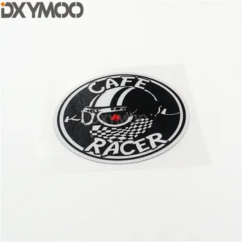 

Car Styling Vinyl Decal Motorcycle Bike Helmet Decorate Creative Sticker Decal for Skull Head Retro Cafe Racer London