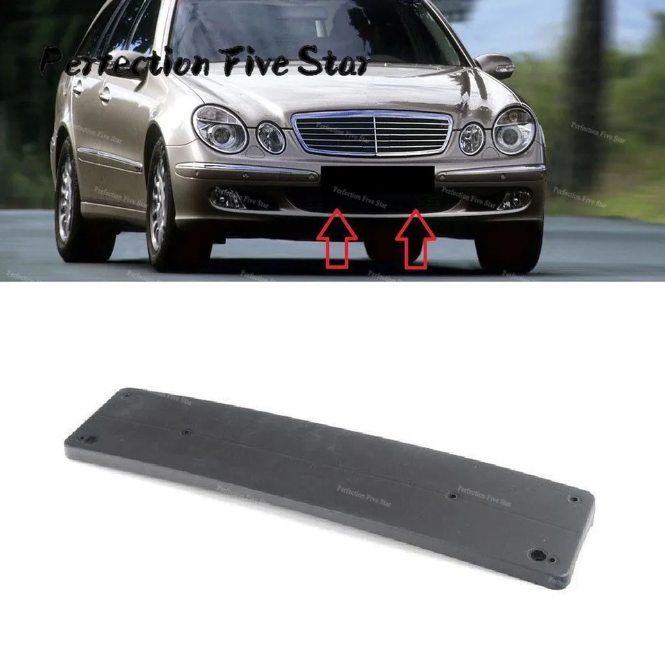 A2118850181 Front Bumper Car License Plate Mounting Bracket Holder