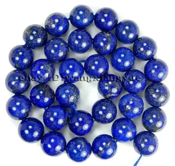 

WAN 12MM Natural Lapis Lazuli Round Loose Beads 15"AAA
