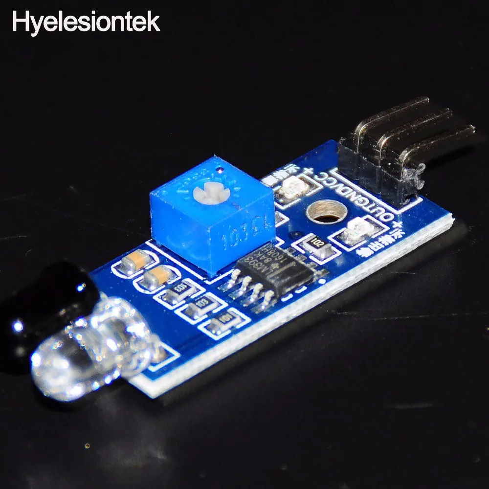 

5pcs Car-detector For Arduin Sensor Infrared Speed Speeding Digital De Movimiento Geschwindigkeitssensor IR Obstacle Module Car