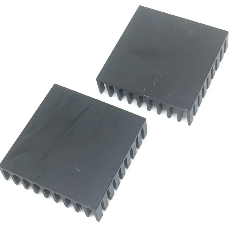 1PCS Heat sink 35X35X10MM (black slot) high-quality radiator 3