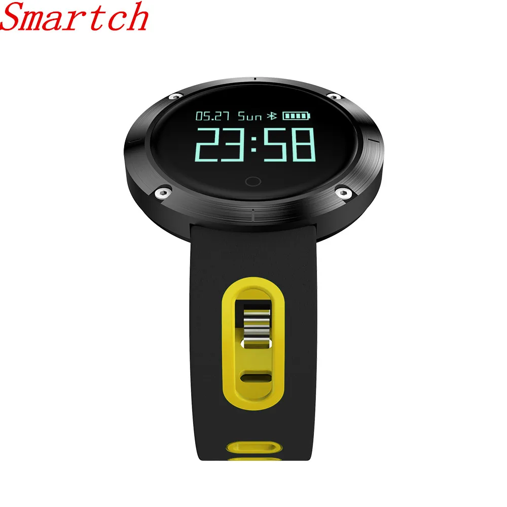 Smartch DM58 Smart Band Heart Rate Blood Pressure Watch IP68 Waterproof Sports Bracelet Smart Wristband Fitness
