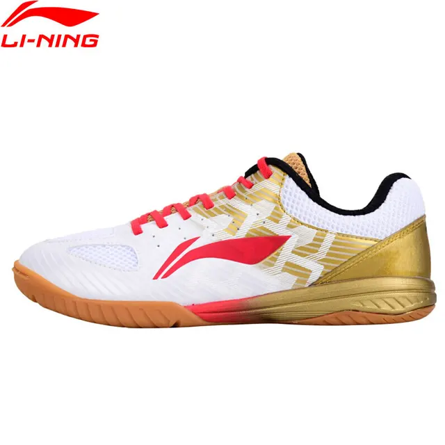 Li-Ning Для мужчин профессиональный настольный теннис обувь национальная спонсором команды Ma длинный удобный внутри Спортивная обувь Кроссовки APPN009 YXT029