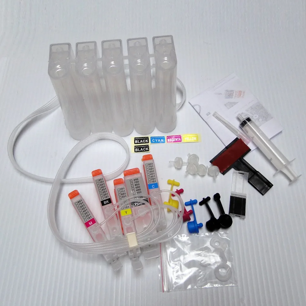 YOTAT 5 اللون كيبك خرطوشة حبر PGI-650 CLI-651 PGI-650XL لكانون PIXMA IP7260 MG6360 MX726 MX926 MG7160 MG6460 MG5560 طابعة