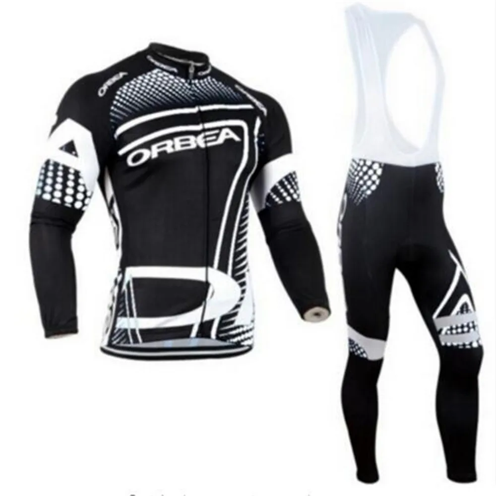Caliente en invierno 2016 orbea велосипед рохо сми ларго ciclismo bicicleta одежда ciclo джерси camisa де