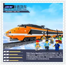 98101/98102/98103/98201 Battery Powered Electric rail way Train Building Blocks Toys