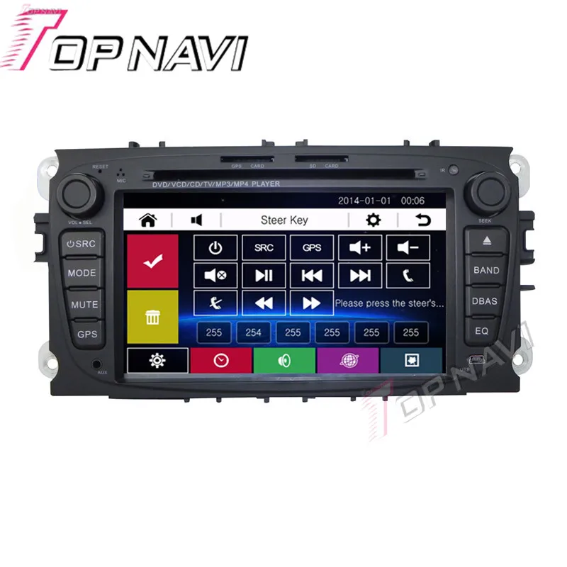 Cheap Topnavi Black 7" Car DVD GPS For Ford Focus/Mondeo/S-MAX/Connec Car Radio Multimedia Audio Stereo In Dash,Wince System 17