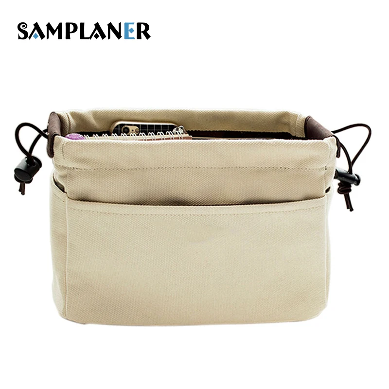 

Samplaner Canvas Makeup Bags Women Necessaries Organizer Pouch For Female Portable Toiletry Bags Japan Style Cosmetics Cases