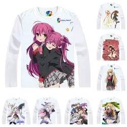 Coolprint Футболка с изображением в стиле аниме Little Busters! Футболки для женщин мульти-стиль с длинным рукавом Сая Tokido Рики Наоэ Косплэй motivs хентай