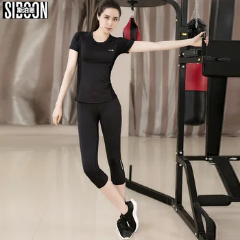

Women Tennis Clothes Yoga Set Badminton Clothing Fitness Running Shirt+Pants Quick Dry Gym Workout Jogging Sport Suit