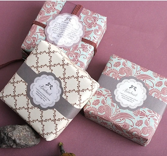 

2018 New Arrival 30Pcs/Lot Grey long watch type flower Handmade Sealing Label Kraft Sticker Baking DIY Gift Stickers M1032