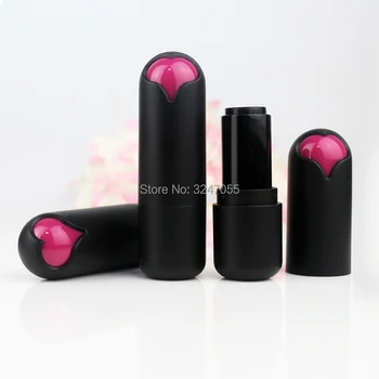

10/30/50/100pcs 12.1mm Black Classic Empty Professional Lipstick Tube, Handmade Cosmetic Lip Rouge Fillers, Lip Balm Containers