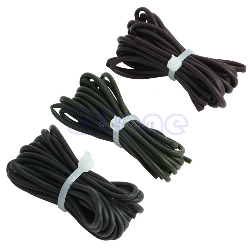 

2M Silicone Rigs Tube Sleeve Pretend Fishing Lines For Carp Fishing 0.5mm