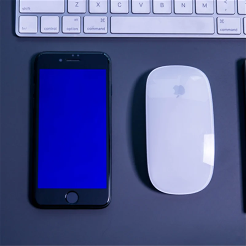 Анти синий свет закаленное стекло для iPhone 7 Gorilla защита экрана 0 26 мм толщиной 3D