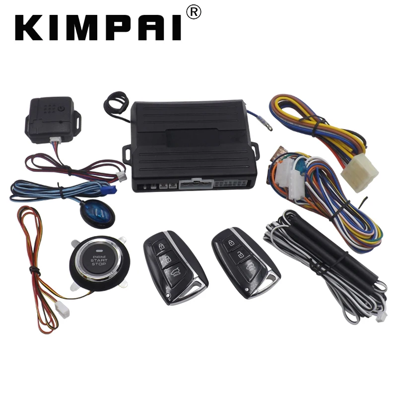 Kimpai 9008 PKE Автозапуск Системы для Hyundai Универсальный центральный замок Anti-Theft пульт