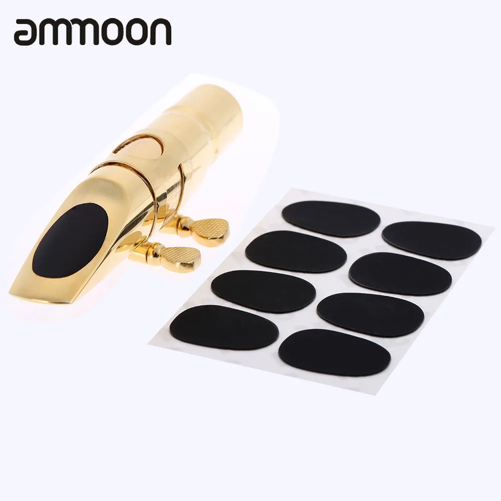 

8pcs/set Alto Tenor Sax Saxophone Mouthpiece Patches Pads Cushions 0.3mm Design Saxophone Accessories Wholesale Price