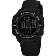 Multi Функция подсветка водостойкий цифровой для мужчин наручные часы Открытый поставки Спорт Военная Униформа электронные часы Relojes